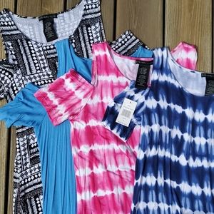 Maxi Jersey dresses short sleeve